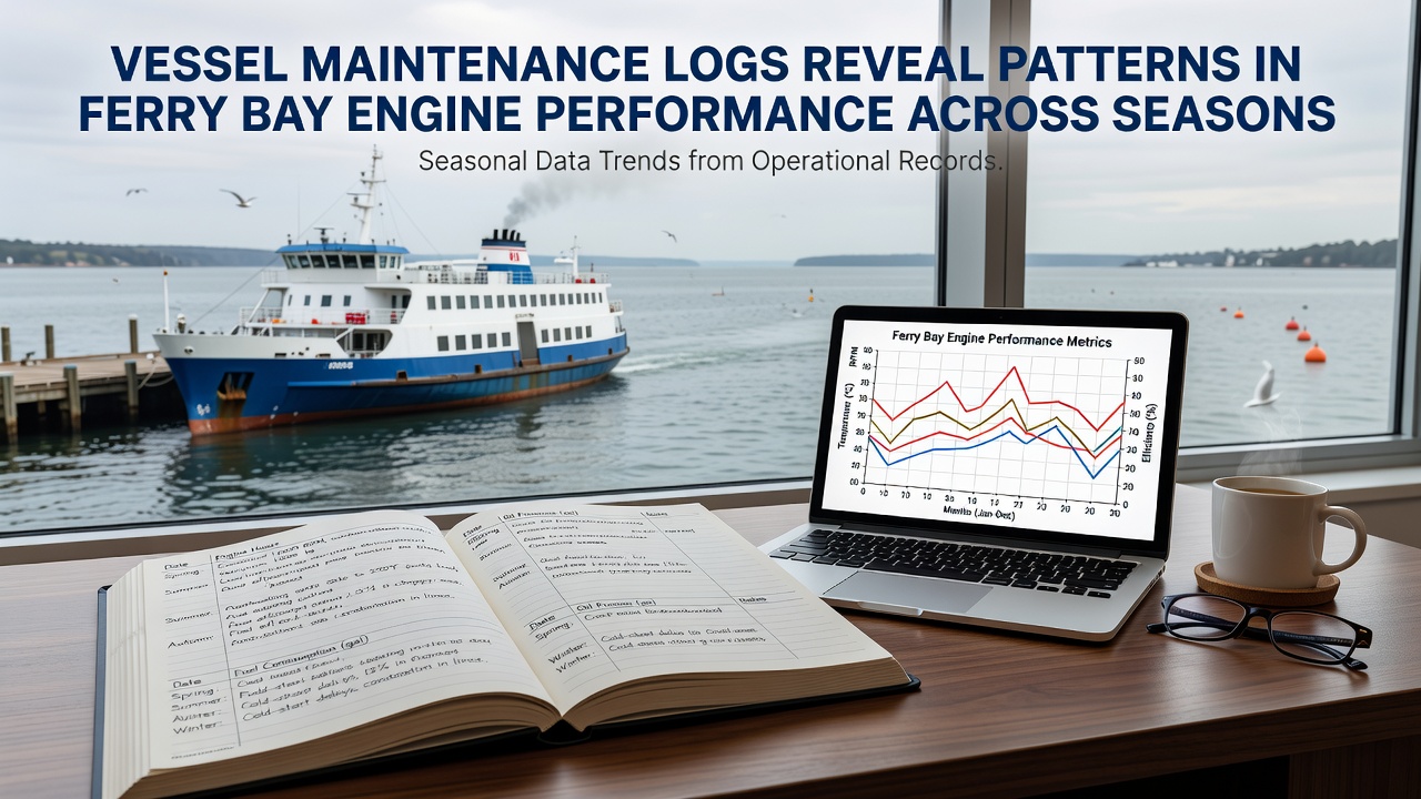 Vessel Maintenance Logs Reveal Patterns in Ferry Bay Engine Performance Across Seasons
